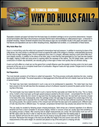 Front page of the Diagnosing Hull Failure brochure.