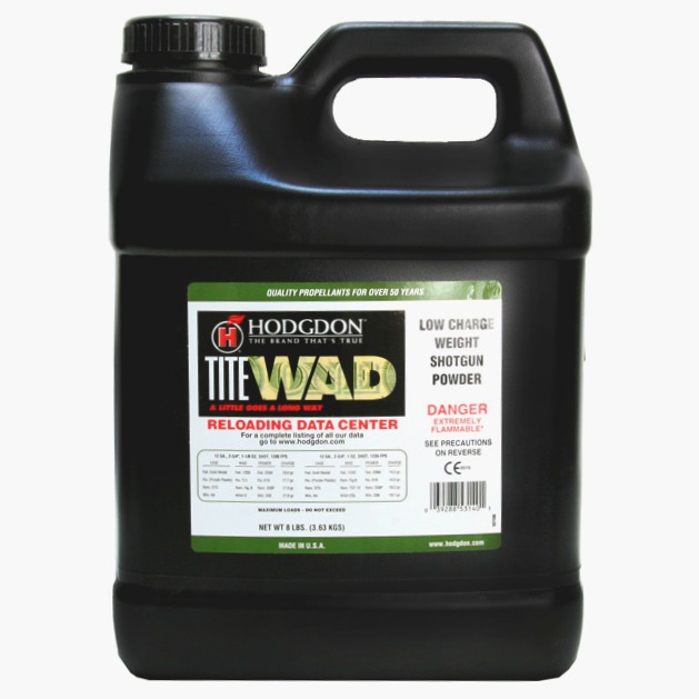 Close-up of a keg of Titewad Powder.