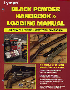 Front cover of the Lyman Black Powder Handbook & Loading Manual.